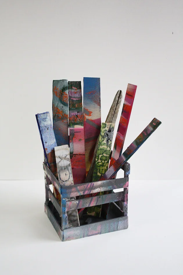 Maquette 5 by Mark Painter — Wood and Acrylic Paint (2024)