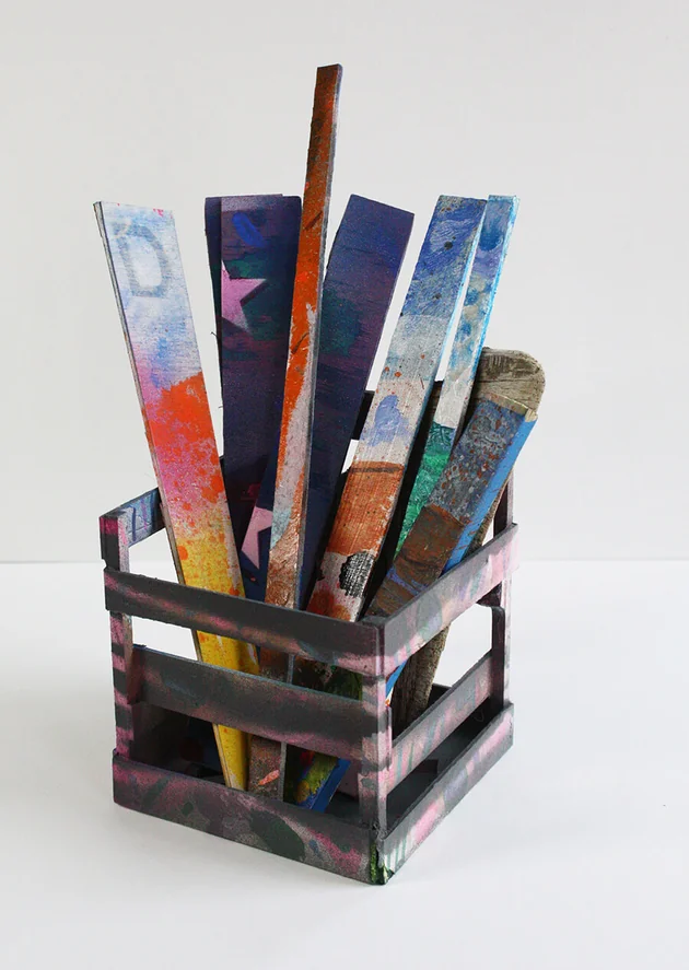 Maquette 6 by Mark Painter — Wood and Acrylic Paint (2024)