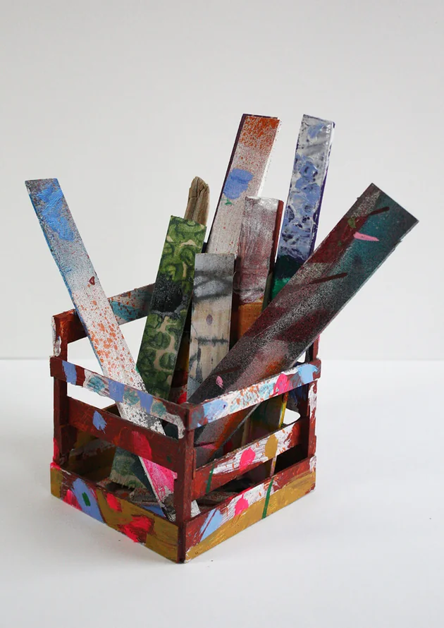 Maquette 7 by Mark Painter — Wood and Acrylic Paint (2024)