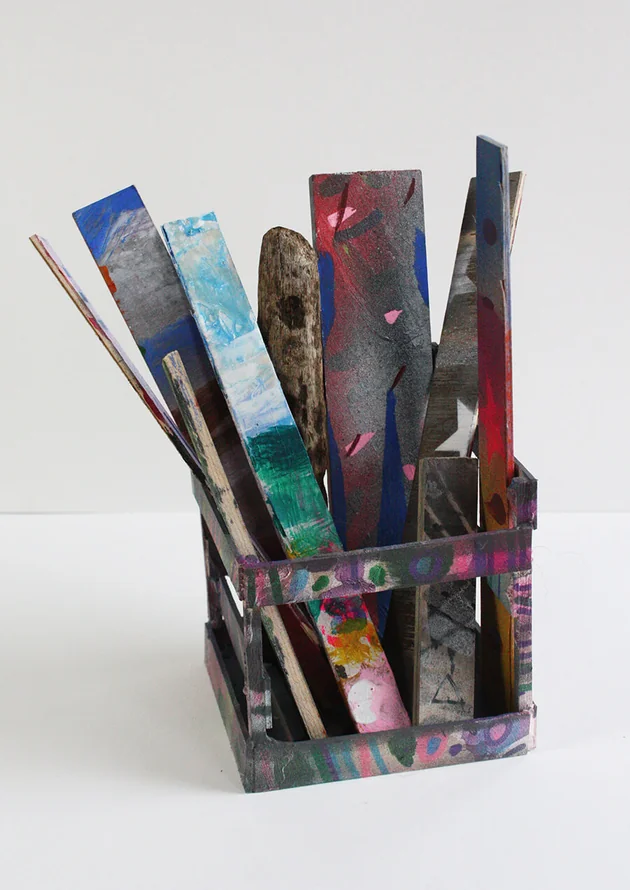 Maquette 8 by Mark Painter — Wood and Acrylic Paint (2024)