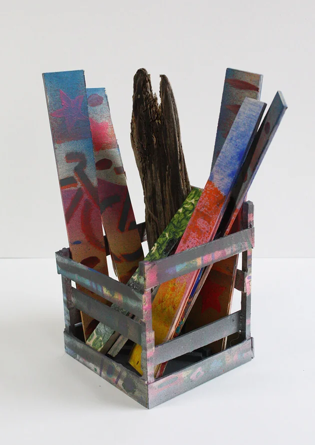 Maquette 9 by Mark Painter — Wood and Acrylic Paint (2024)