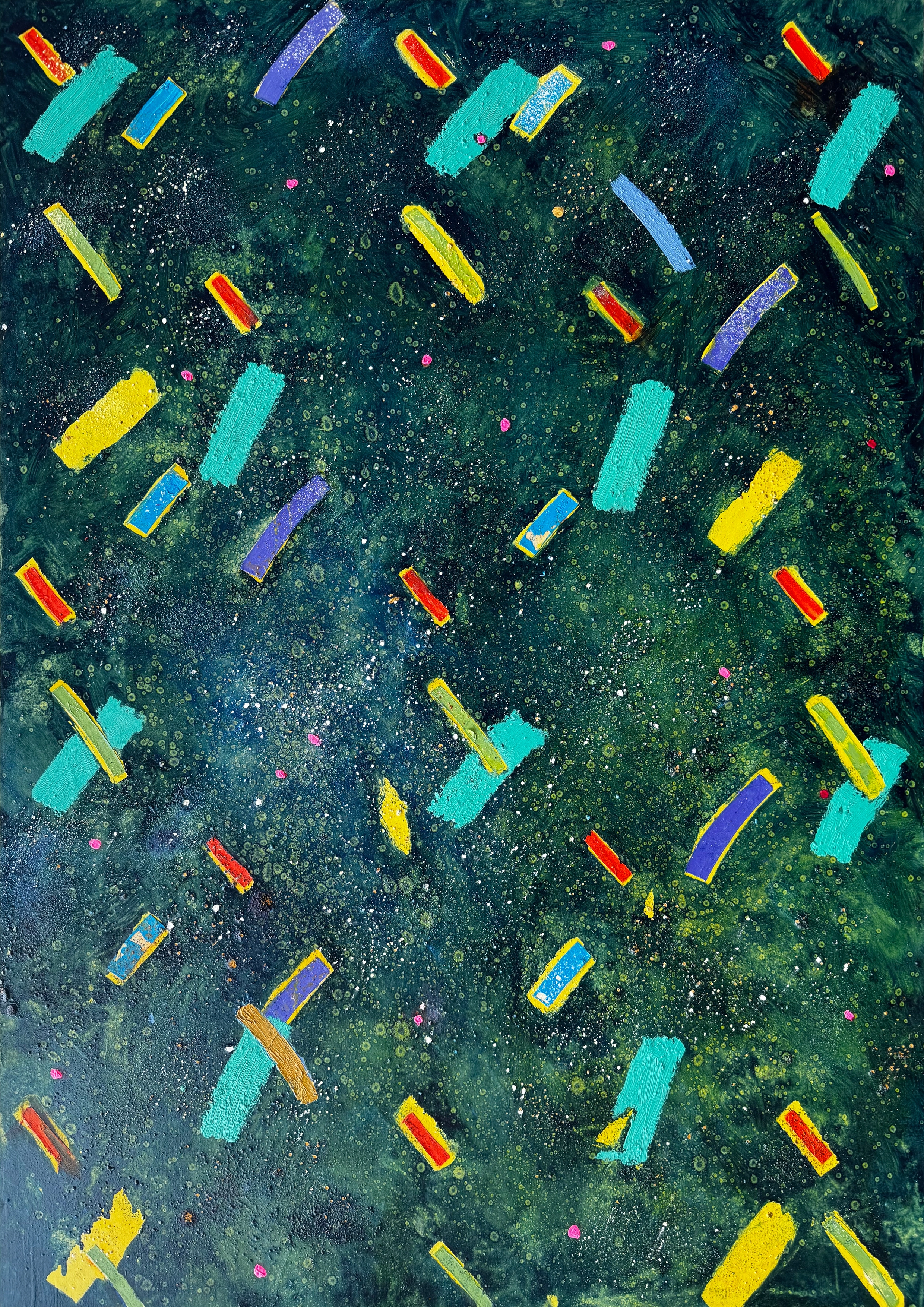Calypso by Mark Painter — Oil Paint on Wooden Panel (2025)